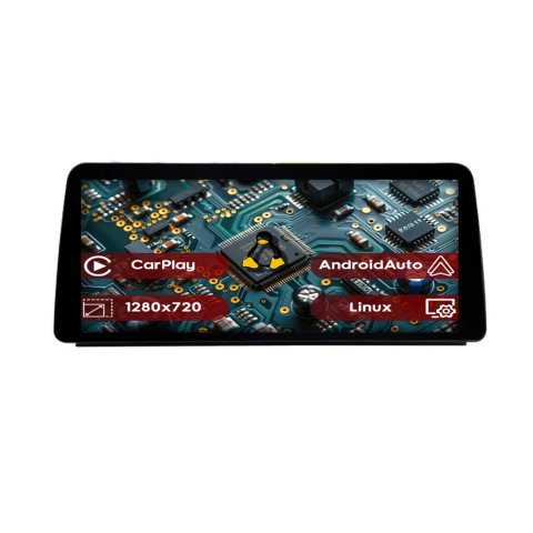 Seria 3 E90 - Navigatie dedicata BMW Seria 5 E60/E90, CCC, Display IPS 1280*720 12.3 inch, Linux, Carplay&Android Auto, Suport camere spate