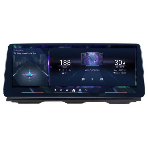 X5 F15 - Navigatie dedicata BMW Seria 5 F10/F11 2010-2013, Seria 6 F06 2011-2018 EVO, 8GB RAM 256GB ROM, Procesor Qualcomm Octacore, Android 14, Rezolutie 2K, Display QLED 12.3", DSP, Carplay&Android AutO