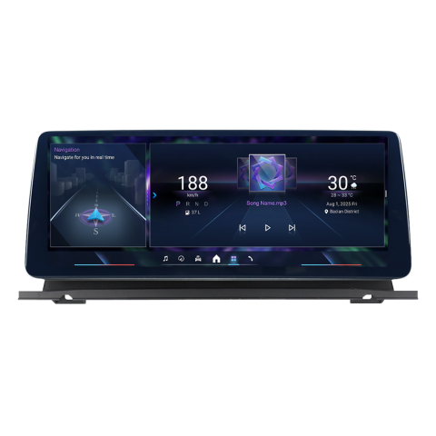 X5 F15 - Navigatie dedicata BMW Seria 5 F10/F11 2010-2013, Seria 6 F06 2011-2018 CIC, 8GB RAM 256GB ROM, Procesor Qualcomm Octacore, Android 14, Rezolutie 2K, Display QLED 12.3", DSP, Carplay&Android Auto, SIM