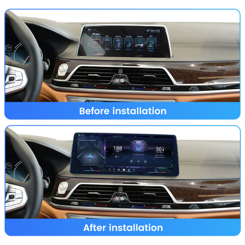 Navigatie dedicata BMW Seria 7 G11/G12 2016-2020 NBT, 8GB RAM 256GB ROM, Procesor Qualcomm Octacore, Android 14, Rezolutie 2K, Display QLED 12.3", DSP, Carplay&Android Auto, SIM 4G [4]