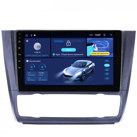 Navigatie dedicata BMW Seria1 E81/E87 2007-2013, 4GB RAM 32GB ROM, Octacore, Android 14, Display QLED 1K 9", DSP, Carplay&Android Auto, SIM 4G, Bluetooth, Ventilator Activ [3]