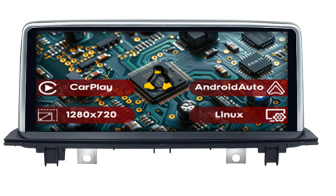 BMW - Navigatie dedicata BMW X1 F48, NBT, Display IPS 1280*720 10.25 inch, Linux, Carplay&Android Auto, Suport camere spate