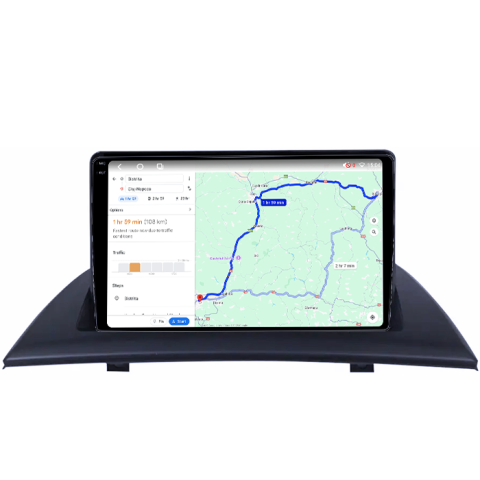 Navigatie dedicata BMW X3 E83 2004-2012, 4GB RAM 64GB ROM, Procesor Qualcomm Octacore, Android 14, Rezolutie 2K, Display QLED 9", DSP, Carplay&Android Auto, SIM 4G [5]