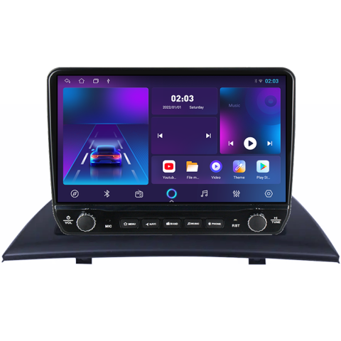 Navigatie dedicata BMW X3 E83 2004-2012 Tesla cu butoane rotative model 2024, 4GB RAM 64GB ROM, Procesor Quadcore, Android 14, Display QLED 10", DSP, Carplay&Android Auto [1]