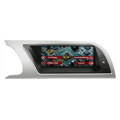 A4 B8 2008-2016 - Navigatie dedicata Audi A4 2009-2012, MMI 3G, Display IPS 1280*720 8.8 inch, Linux, Carplay&Android Auto, Suport camere spate