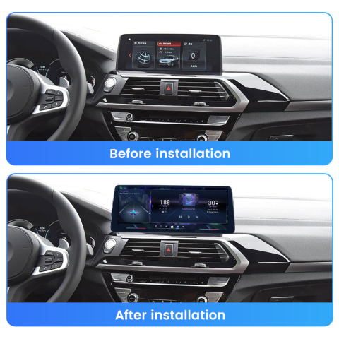 Navigatie dedicata BMW X3 X4 G01 NBT, 8GB RAM 256GB ROM, Procesor Qualcomm Octacore, Android 14, Rezolutie 2K, Display QLED 12.3", DSP, Carplay&Android Auto, SIM 4G [3]