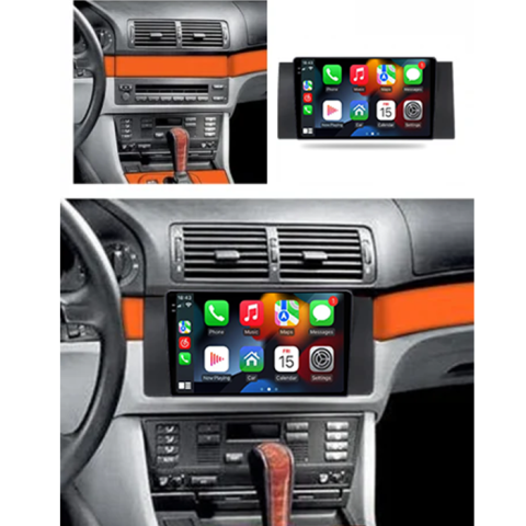 Navigatie dedicata BMW X5 E53 2000-2006, 4GB RAM 64GB ROM, Procesor Qualcomm Octacore, Android 14, Rezolutie 2K, Display QLED 9", DSP, Carplay&Android Auto, SIM 4G [6]