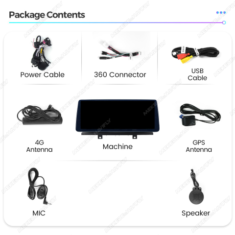 Navigatie dedicata BMW X5 F15 8GB RAM 256GB ROM, Procesor Qualcomm Octacore, Android 14, Rezolutie 2K, Display QLED 10.25", DSP, Carplay&Android Auto, SIM 4G [1]