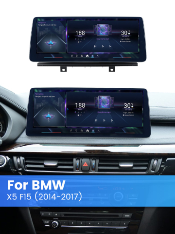 Navigatie dedicata BMW X5 F15 8GB RAM 256GB ROM, Procesor Qualcomm Octacore, Android 14, Rezolutie 2K, Display QLED 10.25", DSP, Carplay&Android Auto, SIM 4G [2]