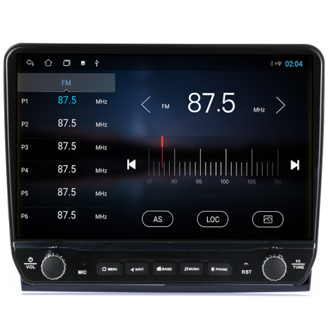 Navigatie dedicata Bravo 2007-2012 Tesla cu butoane rotative model 2024, 4GB RAM 64GB ROM, Procesor Quadcore, Android 14, Display QLED 10", DSP, Carplay&Android Auto [2]