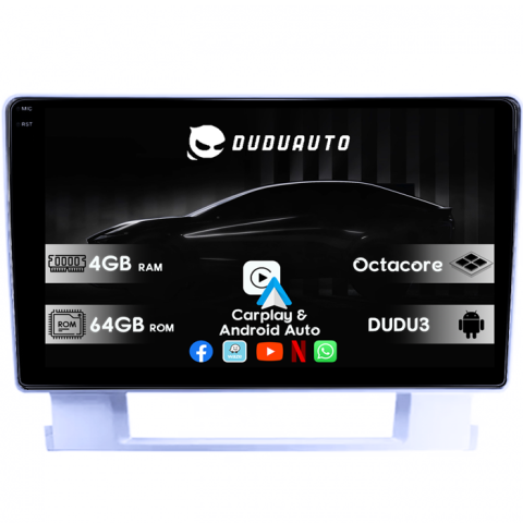 Navigatii Dedicate - Navigatie dedicata Buick Excelle 2010-2014 DUDU3, 4GB RAM 64GB ROM, Octacore, Platforma 8581, Android, Display QLED 9", DSP, Carplay&AndroidAuto