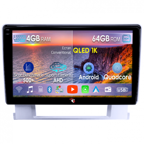 Buick Excelle 2009-2015 - Navigatie dedicata Buick Excelle 2010-2014, 4GB RAM 64GB ROM, Octacore, Android 14, Display QLED 1K 9", Carplay&Android Auto, SIM 4G, Ventilator Activ