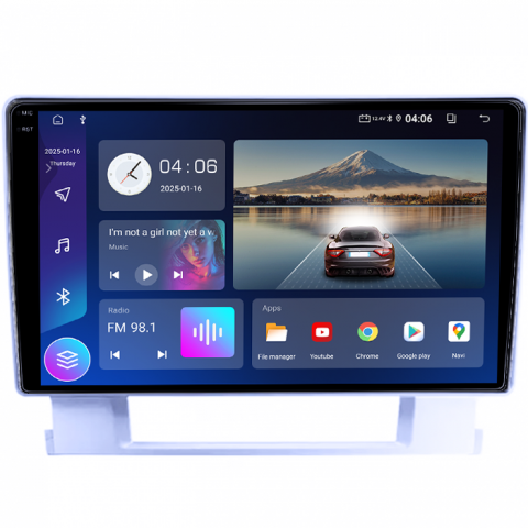 Navigatie dedicata Buick Excelle 2010-2014, 4GB RAM 64GB ROM, Quadcore, Android 14, Display QLED 1K 9", DSP, Carplay&Android Auto, Suport camere AHD [1]