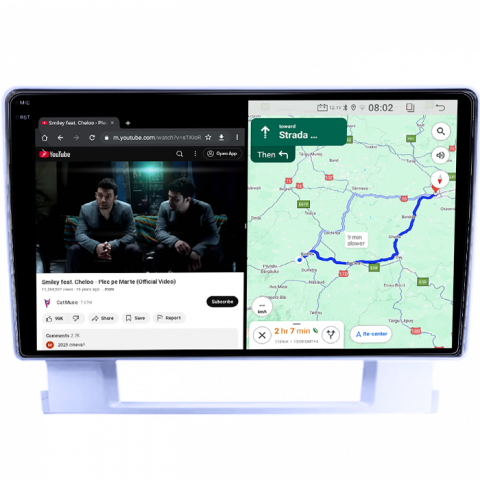 Navigatie dedicata Buick Excelle 2010-2014, 4GB RAM 64GB ROM, Quadcore, Android 14, Display QLED 1K 9", DSP, Carplay&Android Auto, Suport camere AHD [4]