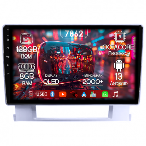 Buick Excelle 2009-2015 - Navigatie dedicata Buick Excelle 2010-2014, 8GB RAM 128GB ROM, Octacore, Platforma 7862,Android 13, Display QLED 9”, Suporta camera 360º, DSP, Carplay&Android Auto, SIM 4G, Ventilator Activ