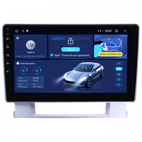 Navigatie dedicata Buick Excelle 2010-2014, 8GB RAM 128GB ROM, Octacore, Platforma TS18, Android 13, Display QLED 9”, Suporta camera 360º, DSP, Carplay&Android Auto, SIM 4G, Ventilator Activ [1]
