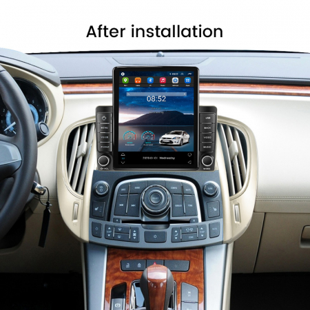 Navigatie dedicata Buick Lacrosse 2009-2013 ,Tesla Style, ANDROID 13,Carplay&Android Auto, 10 inch , 8+128GB, Internet, Aplicatii, Waze, GPS [3]