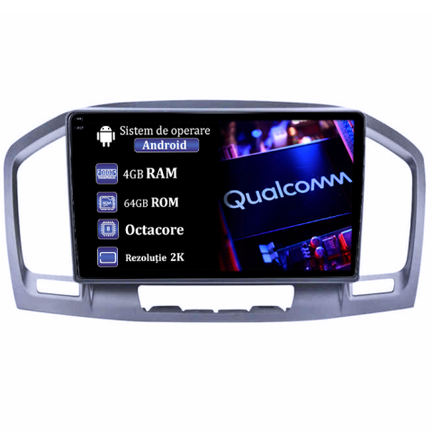 Navigatii Regal 2009 - 2013 - Navigatie dedicata Buick Regal 2009-2013, 4GB RAM 64GB ROM, Procesor Qualcomm Octacore, Android 14, Rezolutie 2K, Display QLED 9", DSP, Carplay&Android Auto, SIM 4G