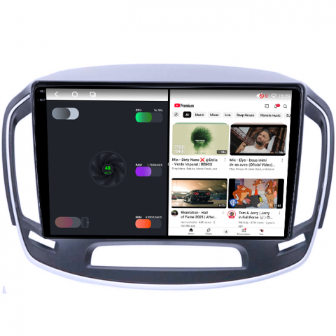 Navigatie dedicata Buick Regal 2014+, 4GB RAM 64GB ROM, Octacore, Android 14, Display QLED 1K 10", Carplay&Android Auto, SIM 4G, Ventilator Activ [2]