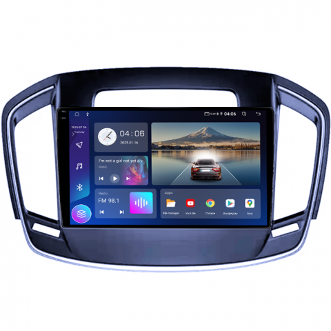 Navigatie dedicata Buick Regal 2014, 4GB RAM 64GB ROM, Quadcore, Android 14, Display QLED 1K 9", DSP, Carplay&Android Auto, Suport camere AHD [1]