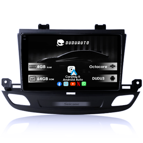 Navigatii Dedicate - Navigatie dedicata Buick Regal 2019-2024 DUDU3, 4GB RAM 64GB ROM, Octacore, Platforma 8581, Android, Display QLED 9", DSP, Carplay&AndroidAuto