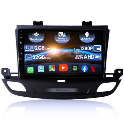 Regal 2019-2024 - (Resigilata) Navigatie dedicata Buick Regal 2019-2024, 2GB RAM 32GB ROM, Quad Core, Display 9" IPS Full HD, Carplay&Android Auto, Android 14, Suport camere AHD