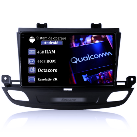 Opel - Navigatie dedicata Buick Regal 2019-2024, 4GB RAM 64GB ROM, Procesor Qualcomm Octacore, Android 14, Rezolutie 2K, Display QLED 9", DSP, Carplay&Android Auto, SIM 4G