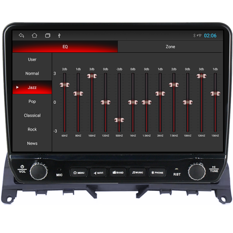 Navigatie dedicata C-Class 3 W204 2006-2011 Tesla cu butoane rotative model 2024, 4GB RAM 64GB ROM, Procesor Quadcore, Android 14, Display QLED 10", DSP, Carplay&Android Auto [2]