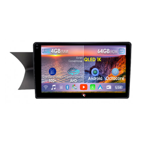 C-Class W204 2011-2014 - Navigatie dedicata C-Class W204 2011-2014, 4GB RAM 64GB ROM, Octacore, Android 14, Display QLED 9", Carplay&Android Auto, SIM 4G, Ventilator Activ