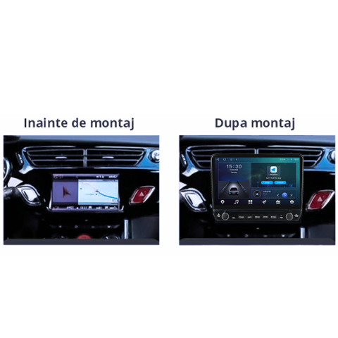 Navigatie dedicata C3 2 2009-2016 Tesla cu butoane rotative model 2024, 4GB RAM 64GB ROM, Procesor Quadcore, Android 14, Display QLED 10", DSP, Carplay&Android Auto [5]