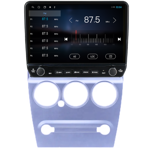 Navigatie dedicata Citroen C-Elysee 2008-2013 Tesla cu butoane rotative model 2024, 4GB RAM 64GB ROM, Procesor Quadcore, Android 14, Display QLED 10", DSP, Carplay&Android Auto [2]