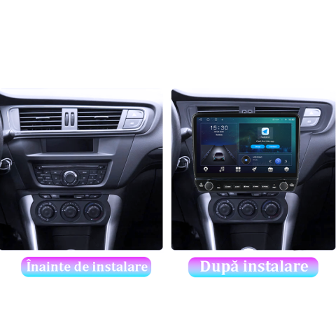 Navigatie dedicata C3-XR 2010-2015 Tesla cu butoane rotative model 2024, 4GB RAM 64GB ROM, Procesor Quadcore, Android 14, Display QLED 10", DSP, Carplay&Android Auto [5]