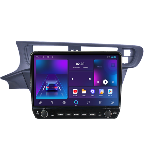 Navigatie dedicata C3-XR 2010-2015 Tesla cu butoane rotative model 2024, 4GB RAM 64GB ROM, Procesor Quadcore, Android 14, Display QLED 10", DSP, Carplay&Android Auto [4]