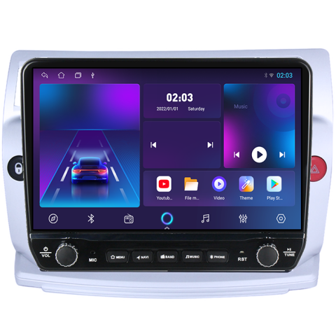 Navigatie dedicata C4 2004-2014 Tesla cu butoane rotative model 2024, 4GB RAM 64GB ROM, Procesor Quadcore, Android 14, Display QLED 10", DSP, Carplay&Android Auto [5]