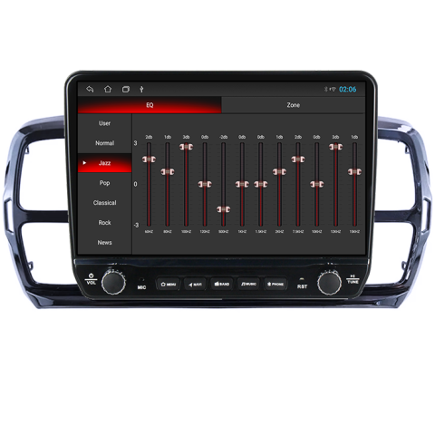 Navigatie dedicata C5 Aircross 2018+ Tesla cu butoane rotative model 2024, 4GB RAM 64GB ROM, Procesor Quadcore, Android 14, Display QLED 10", DSP, Carplay&Android Auto [1]