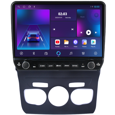 Navigatie dedicata C4L 2013-2016 Tesla cu butoane rotative model 2024, 4GB RAM 64GB ROM, Procesor Quadcore, Android 14, Display QLED 10", DSP, Carplay&Android Auto [5]