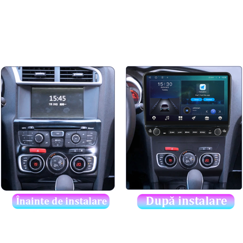 Navigatie dedicata C4L 2013-2016 Tesla cu butoane rotative model 2024, 4GB RAM 64GB ROM, Procesor Quadcore, Android 14, Display QLED 10", DSP, Carplay&Android Auto [6]