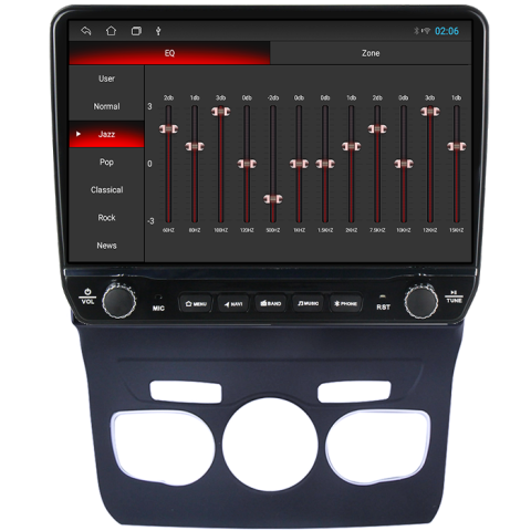 Navigatie dedicata C4L 2013-2016 Tesla cu butoane rotative model 2024, 4GB RAM 64GB ROM, Procesor Quadcore, Android 14, Display QLED 10", DSP, Carplay&Android Auto [2]
