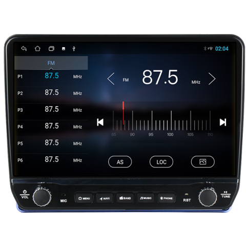 Navigatie dedicata C5 2008-2017 Tesla cu butoane rotative model 2024, 4GB RAM 64GB ROM, Procesor Quadcore, Android 14, Display QLED 10", DSP, Carplay&Android Auto [2]