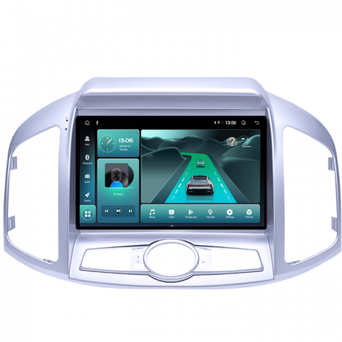 Navigatie dedicata Captiva 2012-2017, 8GB RAM 128GB ROM, Octacore, Platforma TS18, Android 13, Display QLED 9”, Suporta camera 360º, DSP, Carplay&Android Auto, SIM 4G, Ventilator Activ [1]