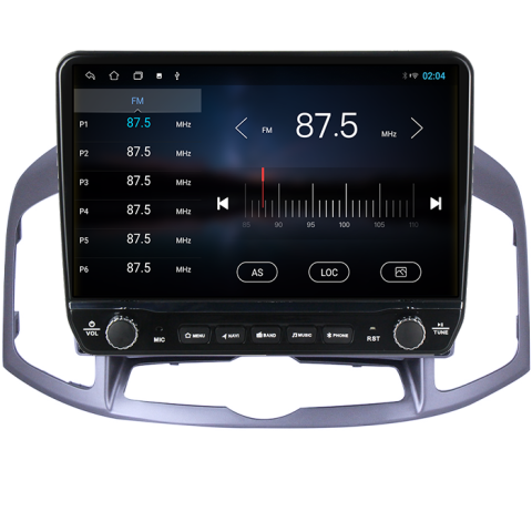 Navigatie dedicata Captiva 2012-2017 Tesla cu butoane rotative model 2024, 4GB RAM 64GB ROM, Procesor Quadcore, Android 14, Display QLED 10", DSP, Carplay&Android Auto [2]