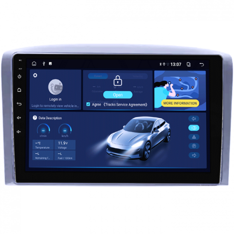 Navigatie dedicata Chevrolet 2006/Lova/Captiva/Centra/Aveo/Epica, 4GB RAM 64GB ROM, Octacore, Android 13, Display QLED 9", DSP, Carplay, Android Auto, Internet, Youtube, Waze, WIFI, B [3]