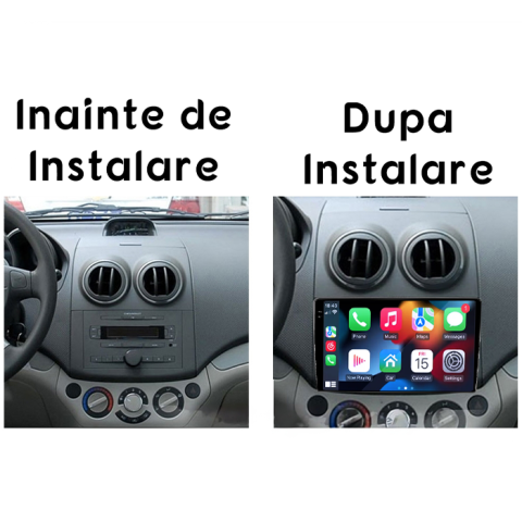 Navigatie dedicata Chevrolet 2006/Lova/Captiva/Centra/Aveo/Epica, 4GB RAM 64GB ROM, Procesor Qualcomm Octacore, Android 14, Rezolutie 2K, Display QLED 9", DSP, Carplay&Android Auto, SIM 4G [6]