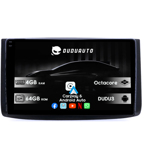 Navigatii Dedicate - Navigatie dedicata Chevrolet Aveo 2006-2012 DUDU3, 4GB RAM 64GB ROM, Octacore, Platforma 8581, Android, Display QLED 9", DSP, Carplay&AndroidAuto