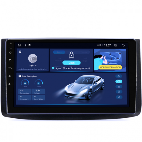 Navigatie dedicata Chevrolet Aveo 2006-2012, 8GB RAM 128GB ROM, Octacore, Platforma 7862,Android 13, Display QLED 9”, Suporta camera 360º, DSP, Carplay&Android Auto, SIM 4G, Ventilator Activ [3]