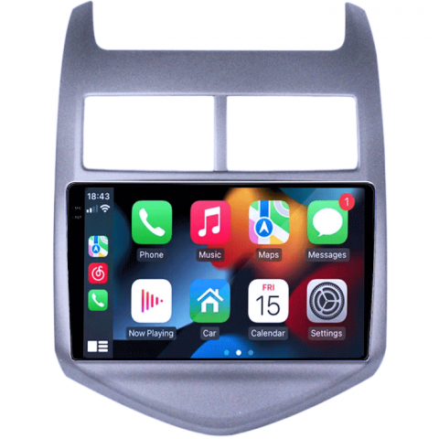Navigatie dedicata Chevrolet Aveo 2011-2015, 12GB RAM 256GB ROM, Android 13, Rezolutie 2K, Display QLED, 9", DSP, Carplay, Android Auto, Internet, Youtube, Waze, Wi Fi, USB [1]