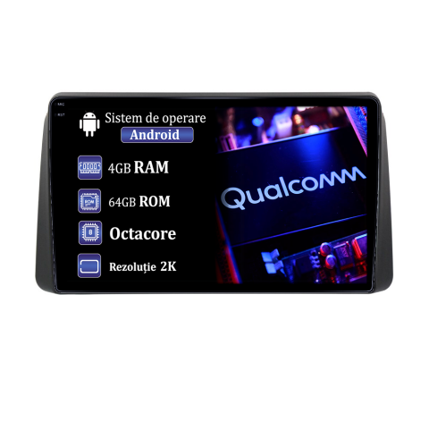 CHRYSLER - Navigatie dedicata Chrysler Grand Voyager 2011-2015, 4GB RAM 64GB ROM, Procesor Qualcomm Octacore, Android 15, Rezolutie 2K, Display QLED 9", DSP, Carplay&Android Auto, SIM
