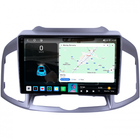 Navigatie dedicata Chevrolet Captiva 2012-2017, 4GB RAM 64GB ROM, Octacore, Android 14, Display QLED 1K 10", Carplay&Android Auto, SIM 4G, Ventilator Activ [1]