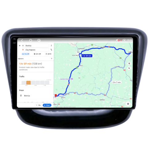 Navigatie dedicata Chevrolet Cavalier 2016, 4GB RAM 64GB ROM, Procesor Qualcomm Octacore, Android 14, Rezolutie 2K, Display QLED 9", DSP, Carplay&Android Auto, SIM 4G [5]