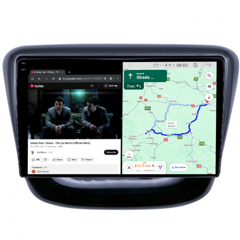 Navigatie dedicata Chevrolet Cavalier 2016, 4GB RAM 64GB ROM, Quadcore, Android 14, Display QLED 1K 9", DSP, Carplay&Android Auto, Suport camere AHD [3]